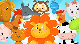 Chansons pour bébé  Les Animaux  Comptines Titounis [upl. by Rosetta]