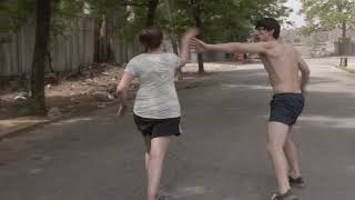 Adam takes Hannah jogging  Girls HBO 2012 S1xE08 Weirdos Need Girlfriends Too [upl. by Llibyc]