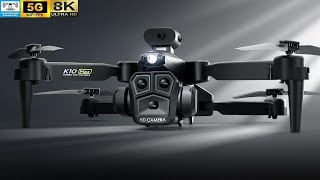 K10 MAX Obstacle Avoidance 8K Low Budget Drone – Just Released [upl. by Anol]