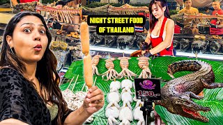 Thai Street food Tour 😋 Bangkok street food and night market of Thailand 🇹🇭 [upl. by Eirolam]