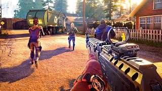 EARTHFALL  Chapter 4 SUNNYVAEL Gameplay Walkthrough New 4 Player CoOp Alien Action Game 2018 [upl. by Allix]