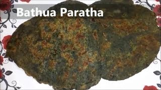 Bathua Ka Paratha  How To Make Bathua Paratha  Bathua Paratha Recipe [upl. by Boffa]