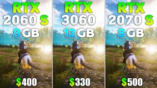 RTX 2060 Super vs RTX 3060 vs RTX 2070 Super  Test in 8 Games [upl. by Harifaz902]