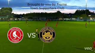 Frome Town vs Tiverton Town Highlights [upl. by Appleby]