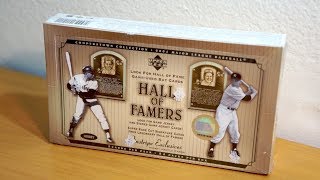 2001 Upper Deck Hall of Famers  1 Box Break Great looking cards [upl. by Carberry]