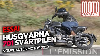 HUSQVARNA 701 SVARTPILEN  Essai Moto Magazine [upl. by Shorter]