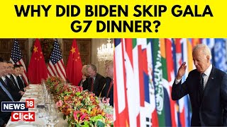 Gala Dinner Hosted For G7 Leaders  G7 Summit 2024  Joe Biden Skipped Gala Dinner  G18V [upl. by Myrvyn341]