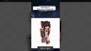 👉 SKIN Aesthetic para Minecraft 📌 NameMC [upl. by Adest]