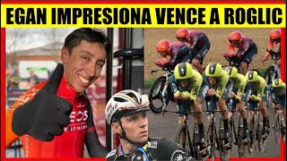 RESUMEN 3 ETAPA PARIS NIZA 2024 EGAN IGUALA a REMCO y DERROTA a ROGLIC [upl. by Enelloc]