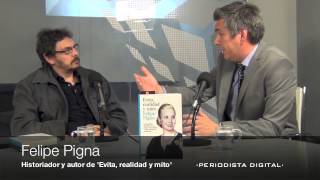 Felipe Pigna historiador y autor de Evita realidad y mito 2062013 [upl. by Pierce]