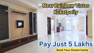 3 amp 4 bhk flats for sale in Hyderabad  just pay 5 lakhs amp book your flat Kukatpally Rainbow vistas [upl. by O'Carroll]