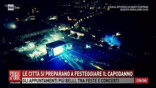 Le città si preparano a festeggiare il Capodanno  Storie italiane  28122023 [upl. by Nort]