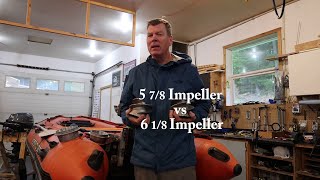 Does Impeller size matter Comparing two outboard jet impellers [upl. by Zoller910]