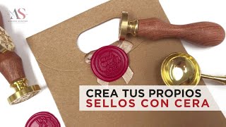 DIY Crea tus propios Sellos con Cera 💌 [upl. by Ylrak]