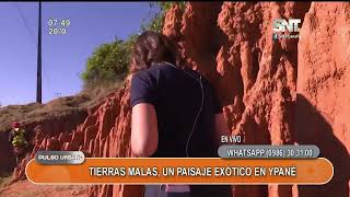 “Tierras Malas” la formación geológica de Ypané que sorprende a los visitantes [upl. by Opalina]