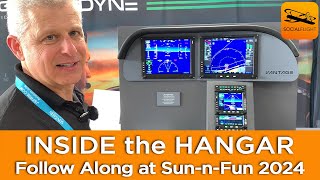 INSIDE The HANGAR at SunnFun 2024  Part 2 [upl. by Haelem]