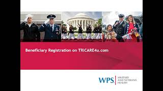 TRICARE4u Beneficiary Registration 2021 [upl. by Hayyikaz]