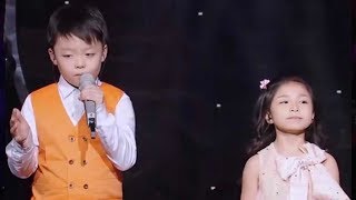 Kid duo shock audience with their rendition of You Raise Me Up [upl. by Bej]