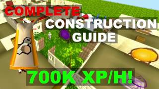 199 Construction guide  Oldschool Runescape OSRS [upl. by Anivle]