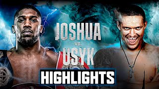 Anthony Joshua vs Oleksandr Usyk Full Fight Highlights HD boxing September 25 2021 [upl. by Aikim571]