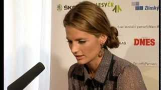 Stana Katic  Zlín Film Festival 2011 [upl. by Hgielyk]