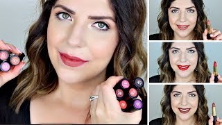 NEW Revlon Super Lustrous Matte Lipstick  Review amp Lip Swatches of all 12 Shades [upl. by Wallraff]