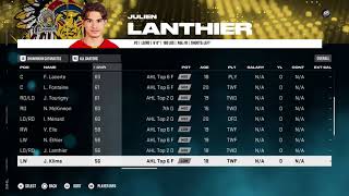 NHL 25 Shawinigan Cataractes Overall Player Ratings [upl. by Schechinger915]