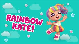 Rainbow Kate COMPILATION  KINDI KIDS Cartoon [upl. by Pfosi]