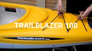 PELICAN  Trailblazer 100 Recreational Kayak [upl. by Berti]