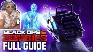 BLACK OPS 6 ZOMBIES FULL GUIDE  EASTER EGGS GP WALKTHROUGH  ACTIONS amp REACTIONS [upl. by Fronia]