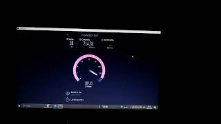 Speedtest UZTELECOM 200 mbps plan 1Gbps internet speed [upl. by Alyos]