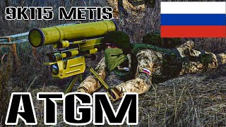 Russian 9K115 Metis Destroy Ukraine Tanks AntiTank Guided Missile in action  ASMR  ARMA 3 [upl. by Korman]