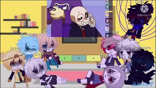 Sans aus react to Error Pt2  Errorink [upl. by Leod]