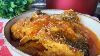 Recette Poisson DORADE à la sauce tomate très simple et delicieuxDorade fritle gout de [upl. by Frants]