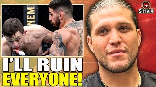 Brian Ortega RESPONDS to Ilia Topuria quotYou Wont Give us a Shotquot [upl. by Fayre]