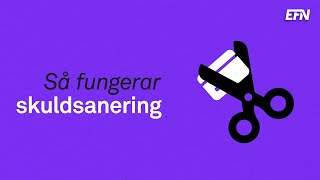 Så fungerar skuldsanering [upl. by Nahtnanhoj]