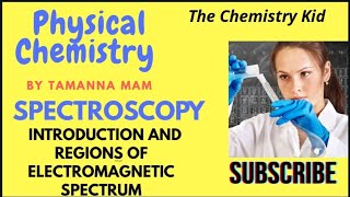 Spectroscopy Introduction and regions of electromagnetic spectrum [upl. by Lledo]