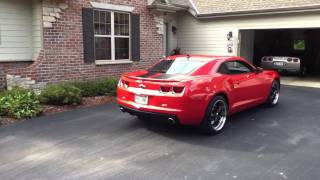 2011 Camaro SS With Straight Pipes [upl. by Pacian]