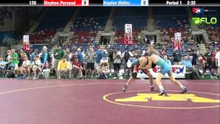 Cadet 126  Stephen Persaud New Jersey vs Hayden Hidlay Pennsylvania [upl. by Mascia]