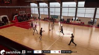 championnat espoir elite bcm vs jl bourg BCM VS JL BOURG [upl. by Ytak926]