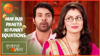 Abhi हंस रहा है Pragya की मासूमियत पर  Kumkum Bhagya  Abhi aur Pragya ki Funny Equations  Zee TV [upl. by Aicnetroh121]