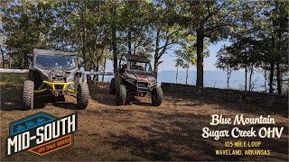 Sugar Creek OHV Trails Booneville Arkansas September 23 2023 [upl. by Airdnal]