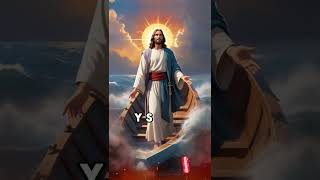 Jesus Walks on Water jesusanimation christiancartoons biblestory animatedbible shorts [upl. by Mita]