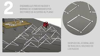 PROCESO CONSTRUCTIVO DE LA TRIDILOSA [upl. by Artiek]