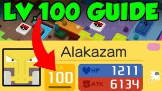 HOW TO GET LEVEL 100 POKEMON In Pokemon Quest Pokemon Quest Training Guide [upl. by Selwin955]