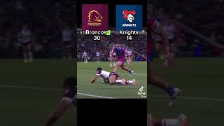 NRL Round 20 results nrl footy rugbyleague [upl. by Elbart935]