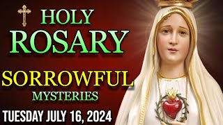 The Holy Rosar Today Tuesday July 16 Joyful Mysteries [upl. by Cichocki772]