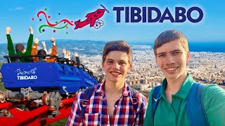 TIBIDABO Amusement Park VLOG 2024 [upl. by Ahsek255]