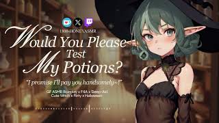 ASMR FlirtyCute Witch Needs Your Help Testing Her Magic Potions ✨🔮🍄 F4A Fantasy Roleplay [upl. by Idissak]