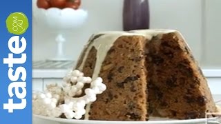 How to make a speedy Christmas pudding  tastecomau [upl. by Ennylyak]